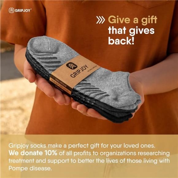 Grip Socks for Women and Men - Non Slip Socks - Yoga Socks with Grippers - Picture 5 of 6